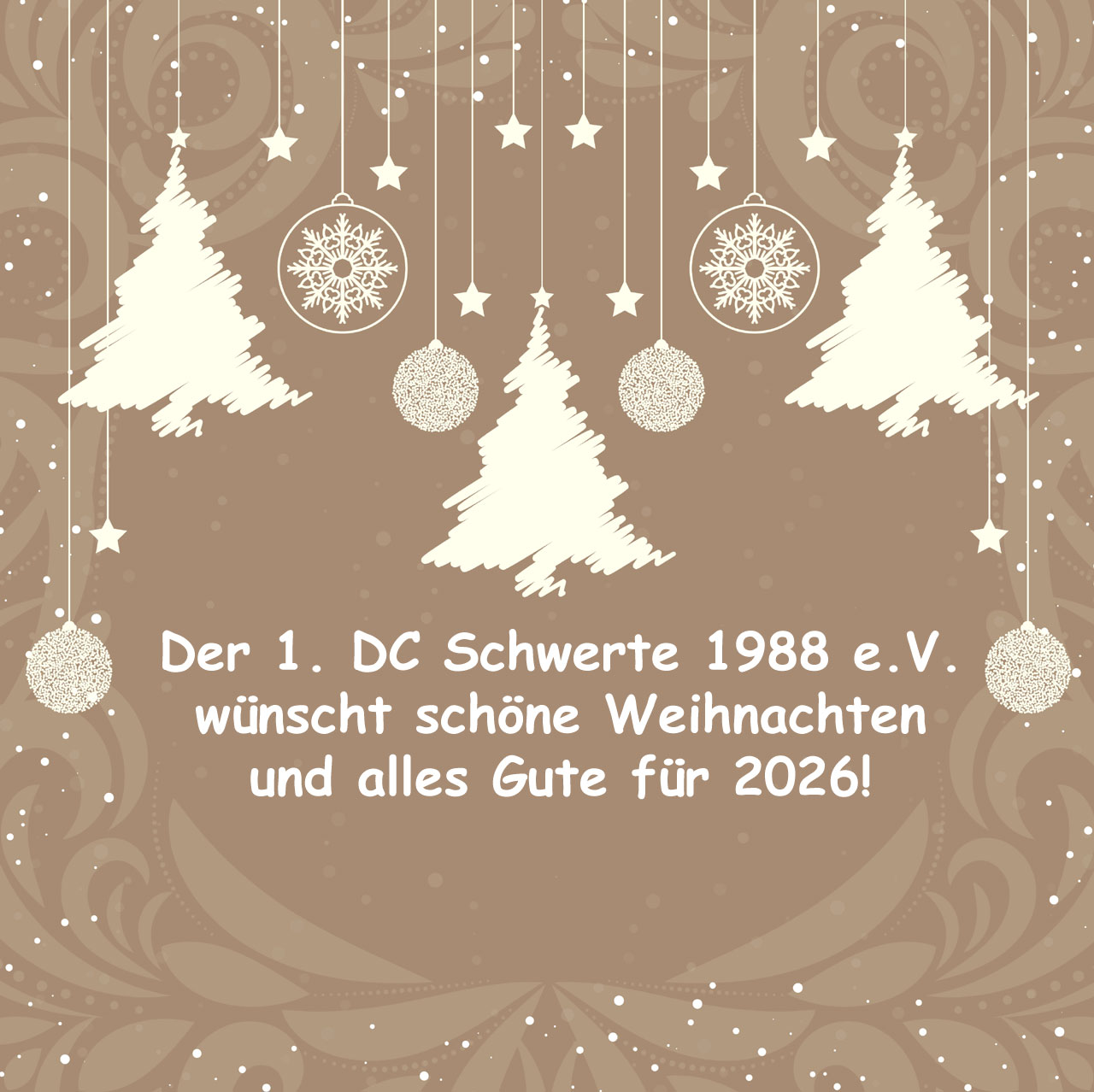 Frohe Weihnachten und alles Gute für 2026!